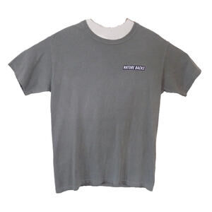 Comfort Colors Nature Backs Mens Gray Heavyweight Tshirt Size M